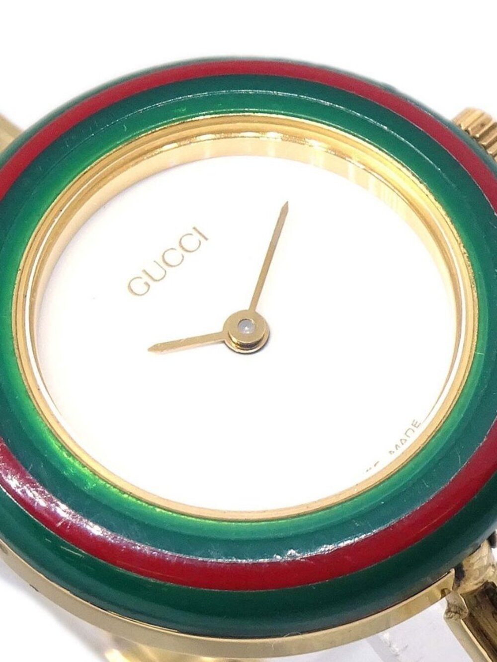 Gucci 11/12.2 Change Bezel Chameleon Quartz Watch SS 196563 - Picture 15 of 15